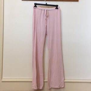 Pink lounge pants